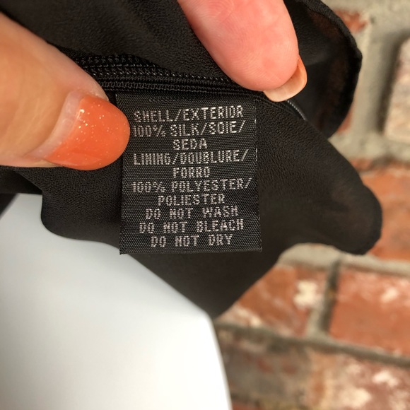 Kenneth Cole sleeveless black blouse size 8 - Picture 7 of 7